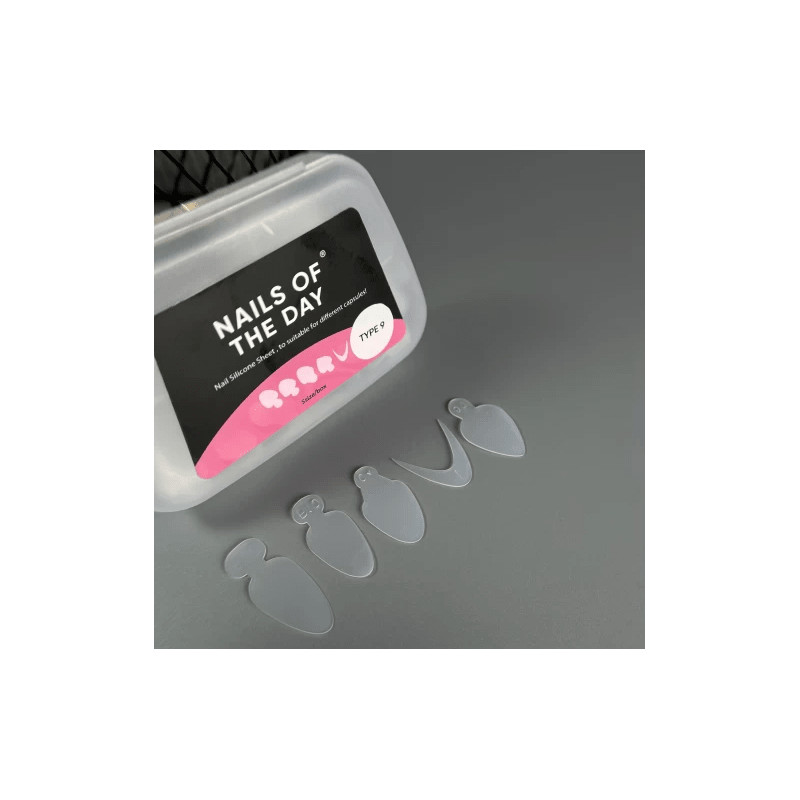 French Tips Guide - 60 Stück Silicon Mold Einlage für Dual Tips NAILS OF THE DAY