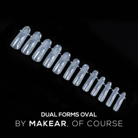Oval - DUAL FORMS (tips 120 st.) MAKEAR 2