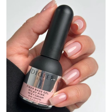 MILKY PINK - FIBER BASE COAT 10 ml DIDIER LAB