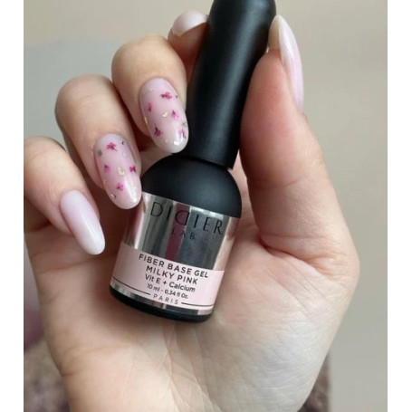 MILKY PINK - FIBER BASE COAT 10 ml DIDIER LAB