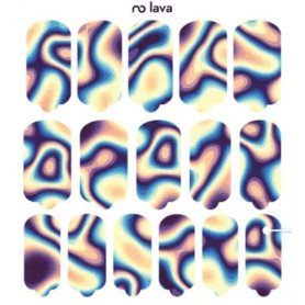 Nagelfolie Lava - Nail Wraps by Provocative Nails 2