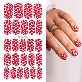 Nagelfolie Be mine - Nail Wraps by Provocative Nails