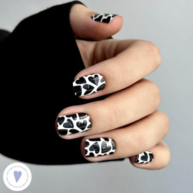 Nagelfolie Diamond Heart - Nail Wraps by Provocative Nails