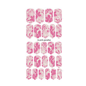 Nagelfolie Pink Paradise - Nail Wraps by Provocative Nails 2