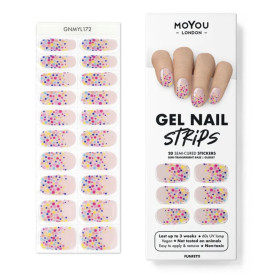 FUNFETTI - Gel Nail Strip (Gel Wraps) MoYou London 2