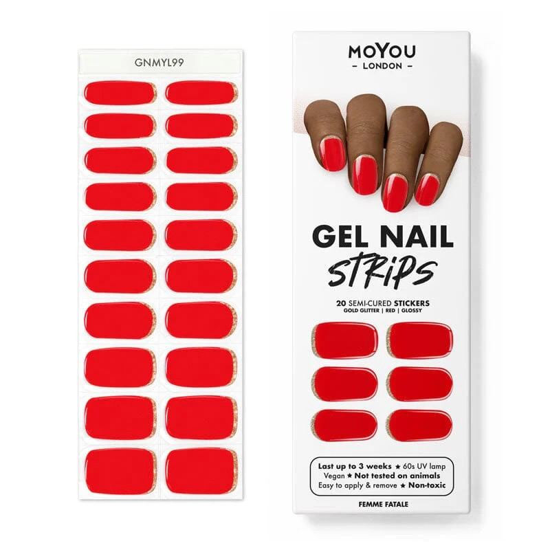 FEMME FATALE - Gel Nail Strip (Gel Wraps) MoYou London-WRAPS-Double Beauty Shop