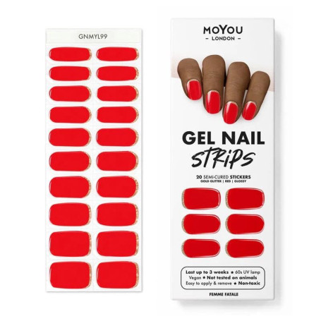 FEMME FATALE - Gel Nail Strip (Gel Wraps) MoYou London