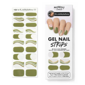 05 NAILSBYBETHANY - Gel Nail Strip (Gel Wraps) MoYou London 2