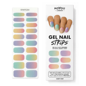 CANDY SHOP - Gel Nail Strip (Gel Wraps) MoYou London 2