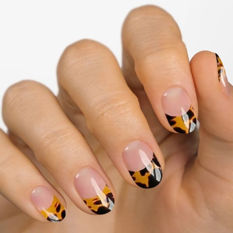 SAFARI TIPS - Gel Nail Strip (Gel Wraps) MoYou London