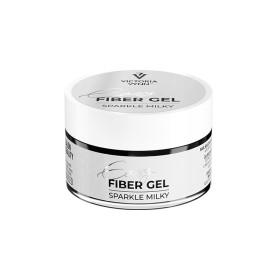 SPARKLE MILKY - NO FILE Easy Fiber Gel UV/LED 15ml...