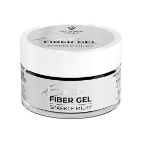 SPARKLE MILKY - NO FILE Easy Fiber Gel UV/LED 50ml...