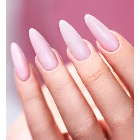 SPARKLE PINK- NO FILE Easy Fiber Gel UV/LED 50ml VICTORIA... 2