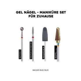 Gel Nägel - Maniküre Bits Set für Zuhause