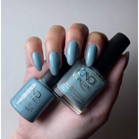 449 Teal Textile - Nagellack 15ml CND VINYLUX 2