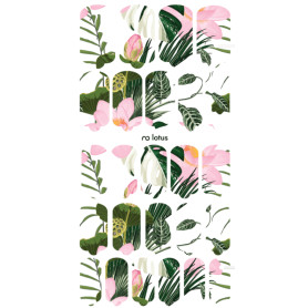 Nagelfolie Lotus - Nail Wraps by Provocative Nails 2