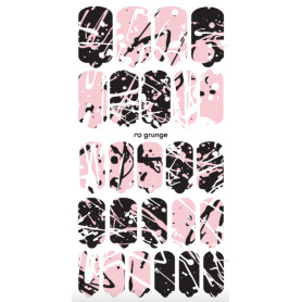 Nagelfolie Grunge - Nail Wraps by Provocative Nails 2