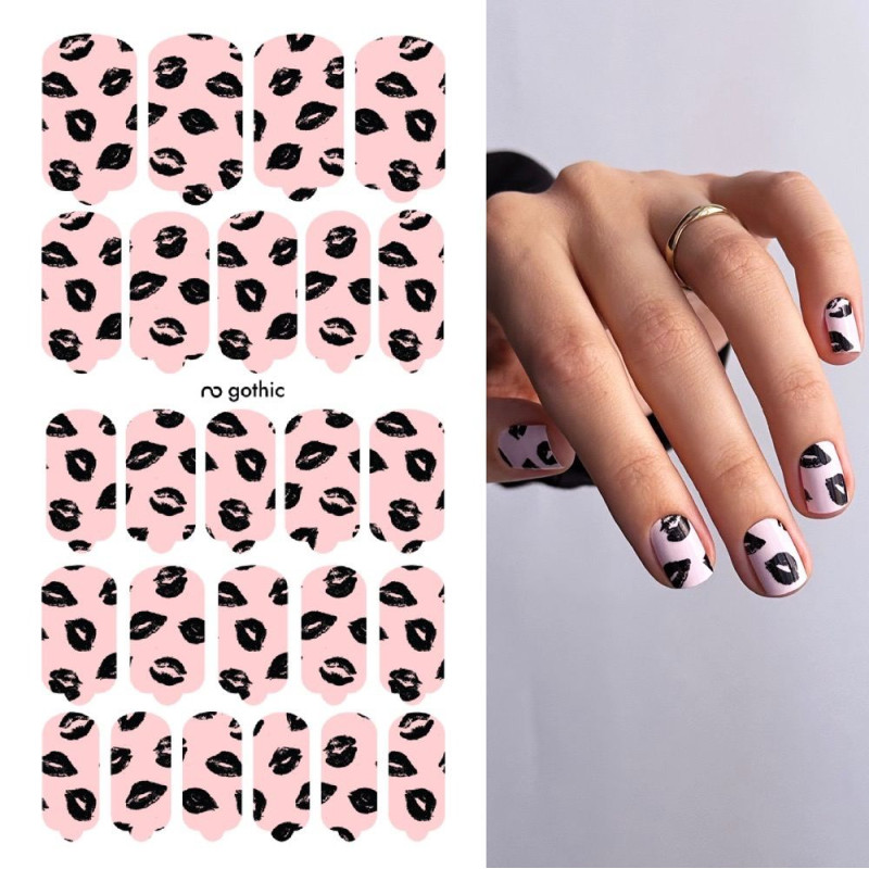 Gothic - Nail Wraps by Provocative Nails
