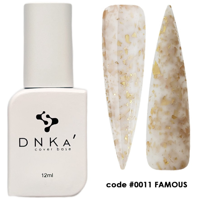 0011 Famous - Cover Base Coat 12ml DNKa-Online-Shop-Double Beauty Shop