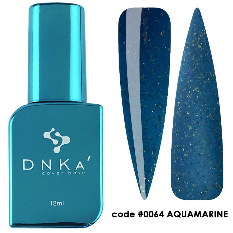0064 Aquamarine - Cover Base Coat 12ml DNKa