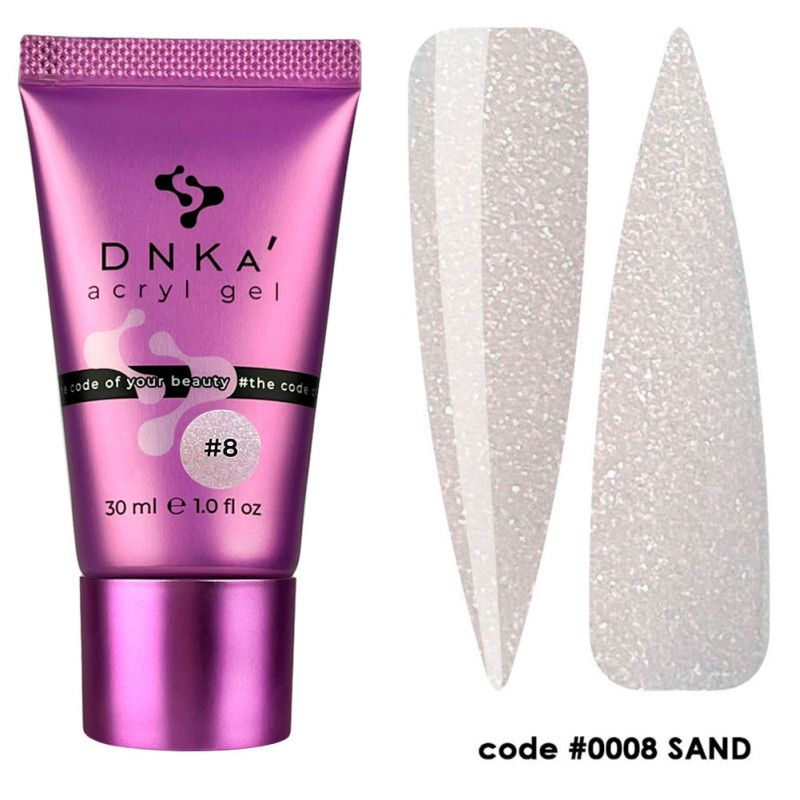 0008 Sand - AcrylGel (Tube) 30ml DNKa-ACRYLGEL-Double Beauty Shop