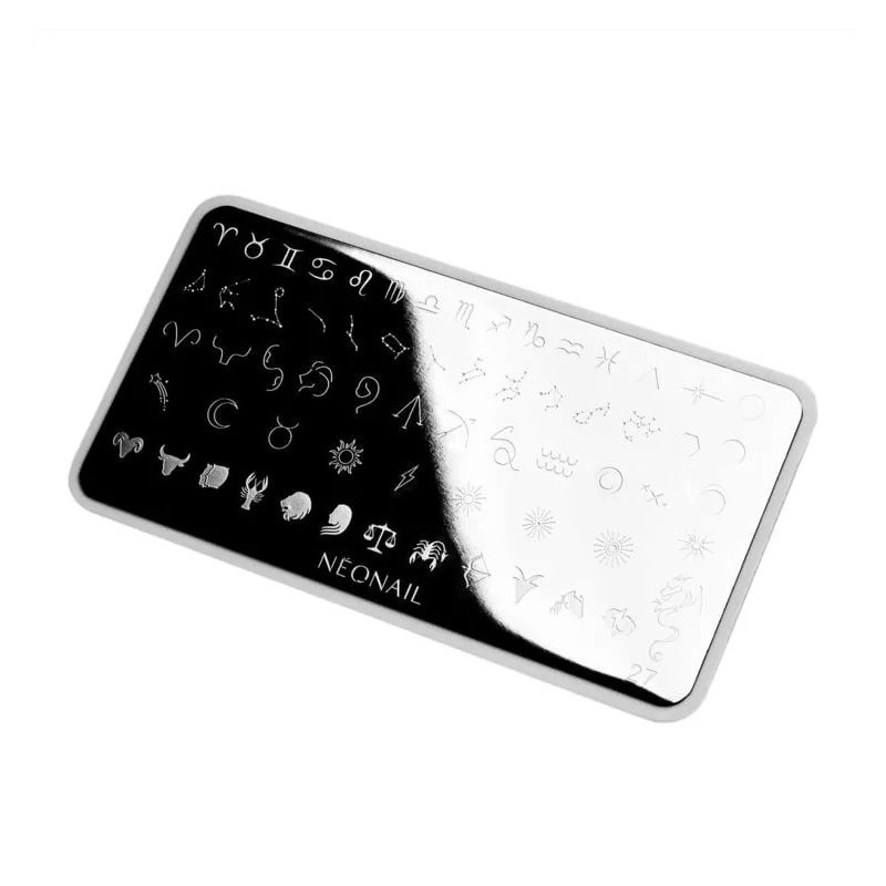 Stamping Schablone 27 Neonail-ALLE SCHABLONEN-Double Beauty Shop