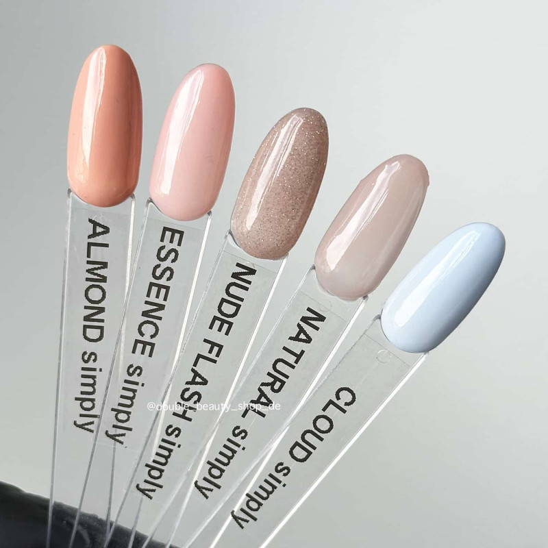 NATURAL - OHNE HEMA UV Nagellack 7ml ECLAIR-UV NAGELLACKE-Double Beauty Shop