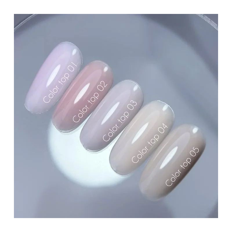 02 COLOR TOP - Cover Top Coat (No Wipe) 10ml NAILS OF THE DAY-Online-Shop-Double Beauty Shop