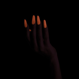 Beach Peach - UV Nagellack GLOW IN THE DARK ohne Hema 8ml... 2
