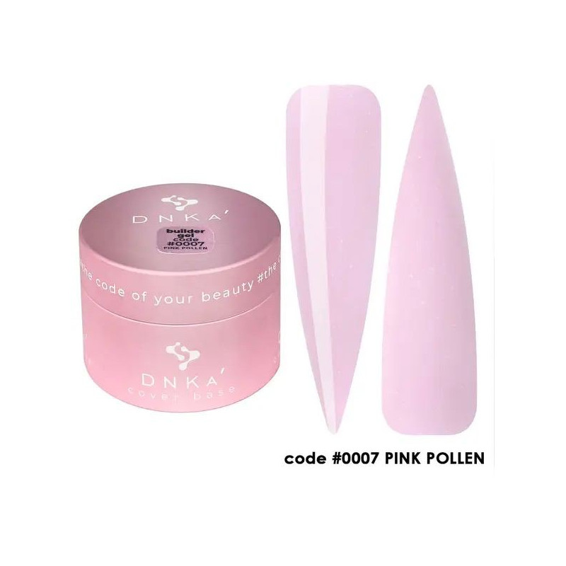 0007 Pink Pollen - Builder Gel 30ml DNKa