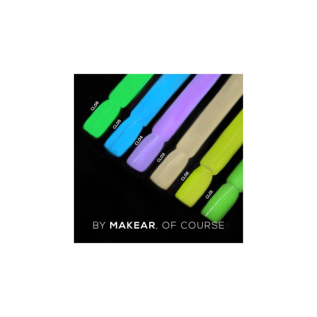 Tokio Lights - UV Nagellack Cat Eye GLOW IN THE DARK ohne Hema 8ml MAKEAR