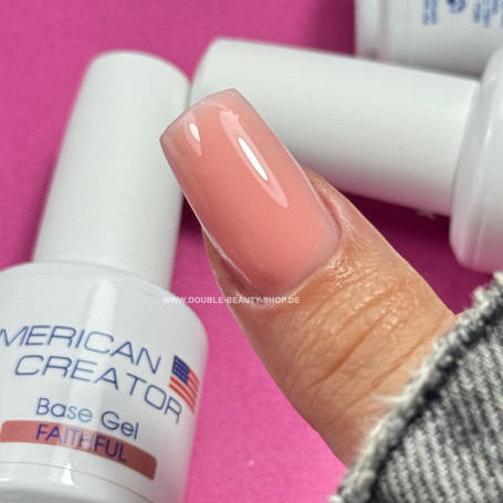 Faithful - Base Gel (Cover Base) 15ml AMERICAN CREATOR