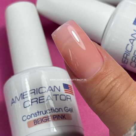 Beige Pink - Construction Gel 15ml AMERICAN CREATOR