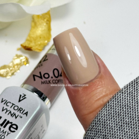 042 Milk Coffee — Gel polish Pure Creamy 8ml VICTORIA VYNN