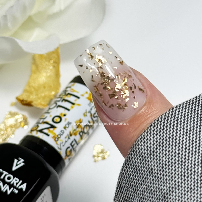 111 Golden Foil Gel polish 8ml VICTORIA VYNN