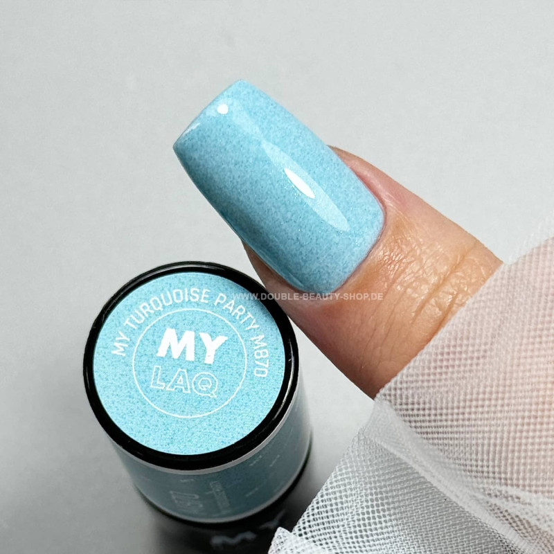 MY TURQUOISE PARTY - UV Nagellack 5 ml MYLAQ