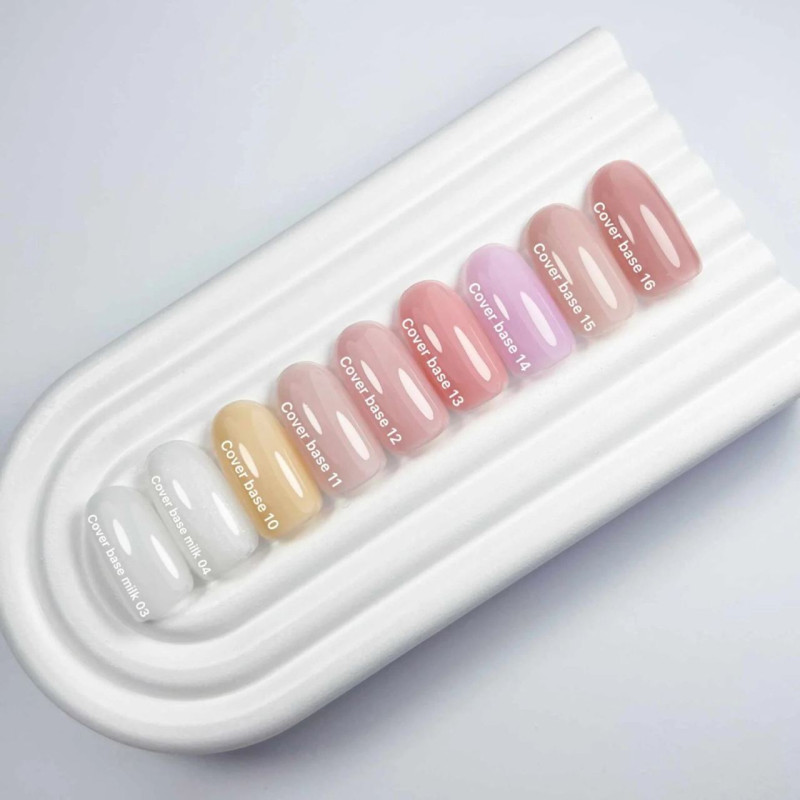 03 MILK - Cover Base Coat 10ml NAILS OF THE DAY-Online-Shop-Double Beauty Shop