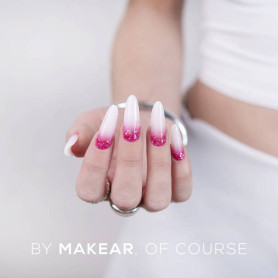 S58 Pink Star - UV Nagellack ohne Hema 8ml MAKEAR 2