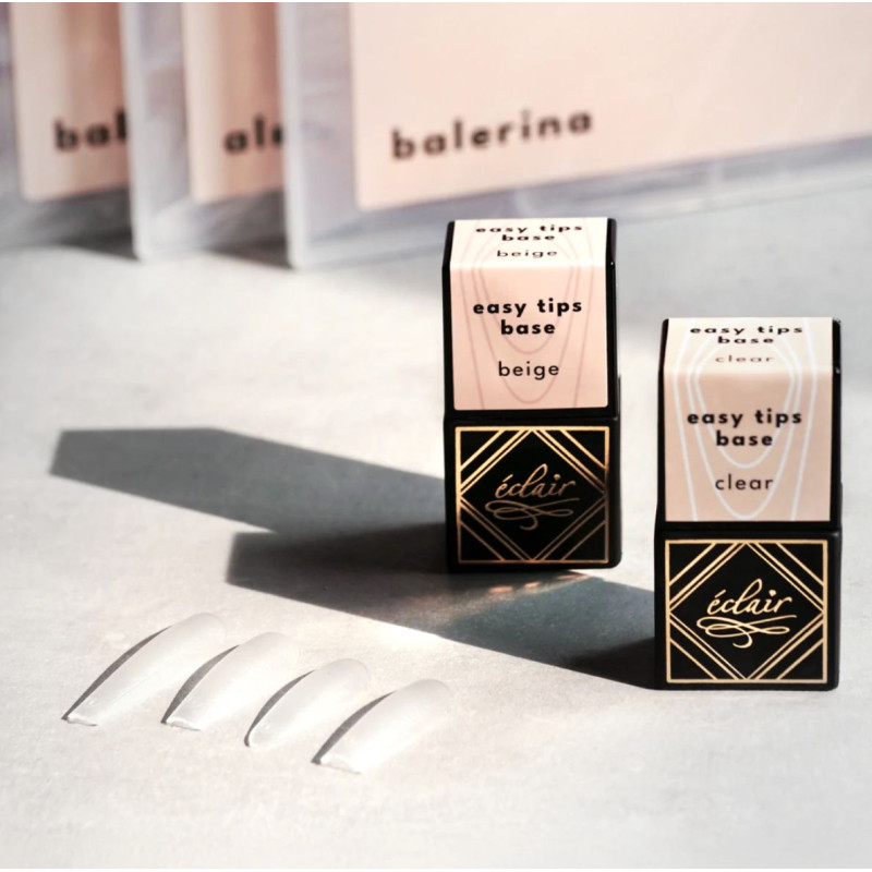 CLEAR - EASY GEL TIPS 7ml ECLAIR-Base-Double Beauty Shop