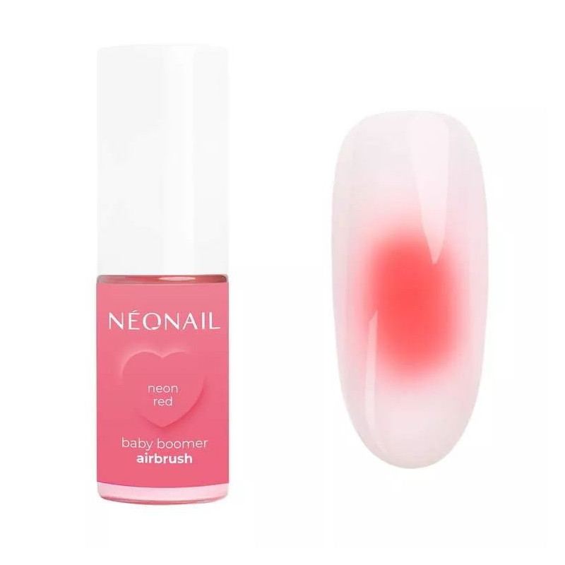 Neon Red - Baby Boomer Airbrush 5g Neonail-AIRBRUSH DESIGN-Double Beauty Shop