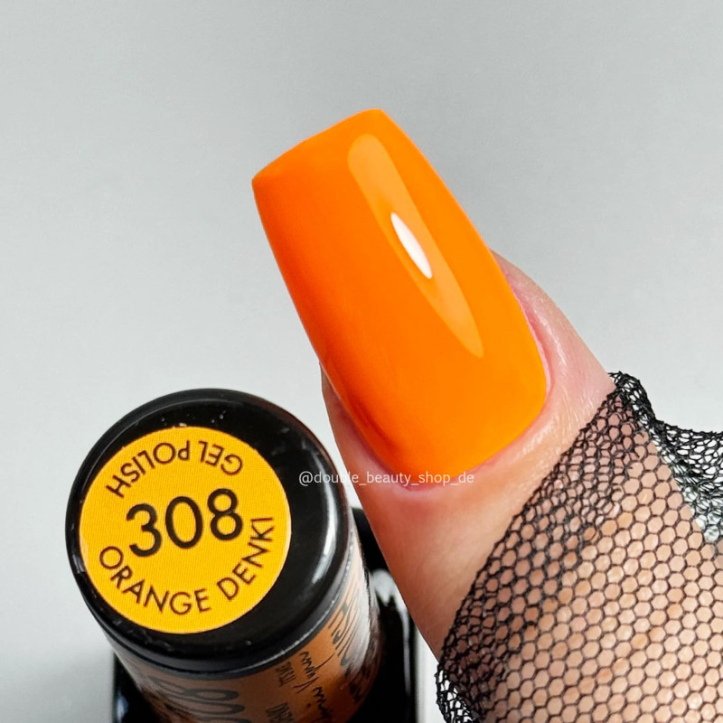 308 Orange Denki Gel polish 8ml VICTORIA VYNN