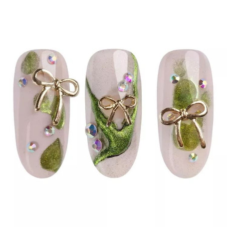 Gold Bows 3D - Nail Art Set Neonail