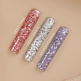 SILVER PURPLE - Coin Gel 5g HEYLOVE 2