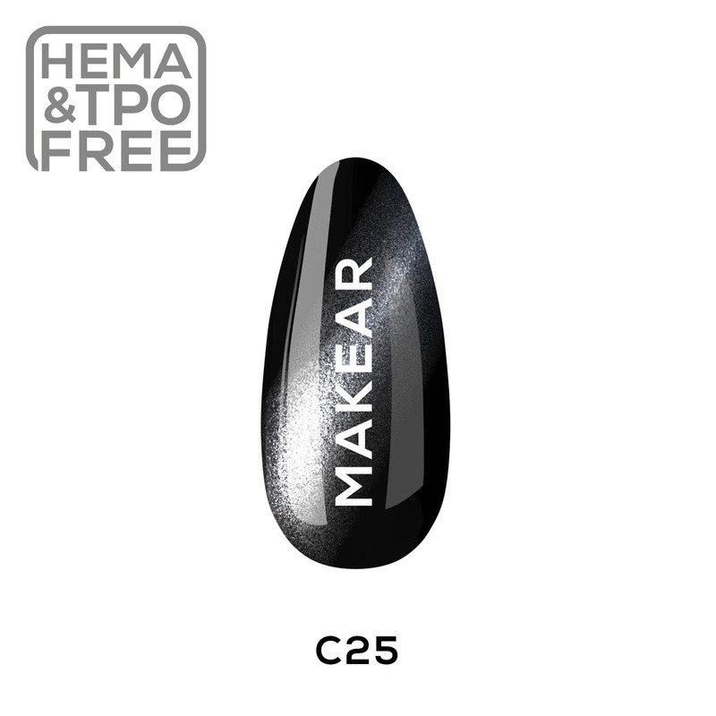 C25 - CAT EYE UV Nagellack ohne Hema 8ml MAKEAR