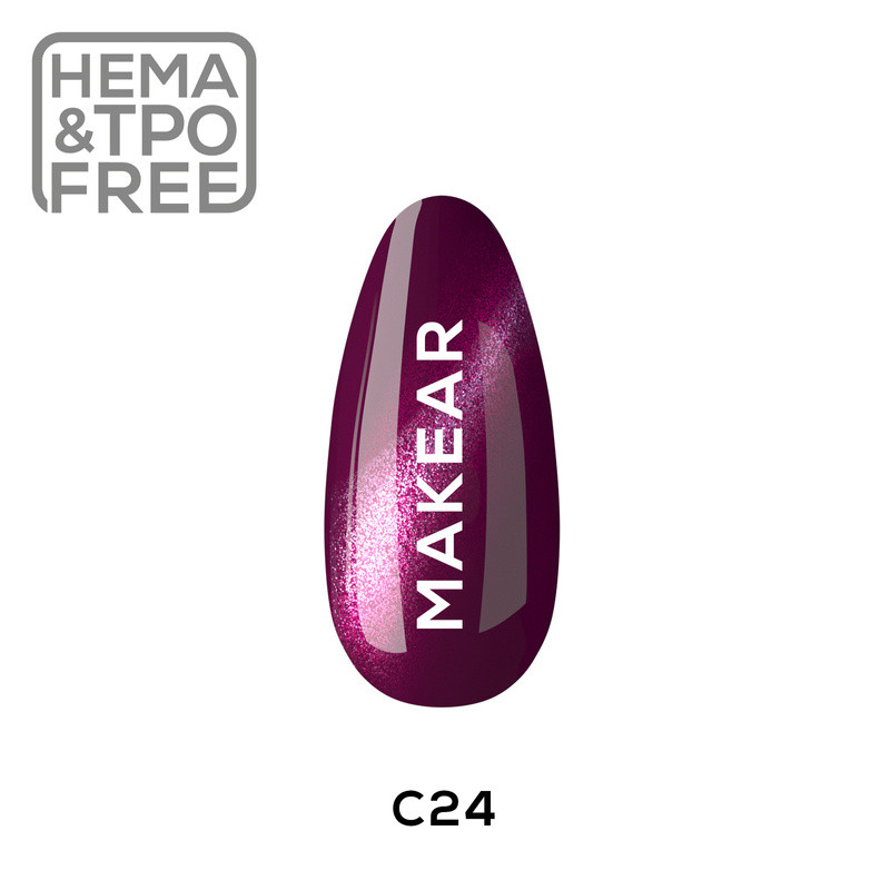 C24 - CAT EYE UV Nagellack ohne Hema 8ml MAKEAR