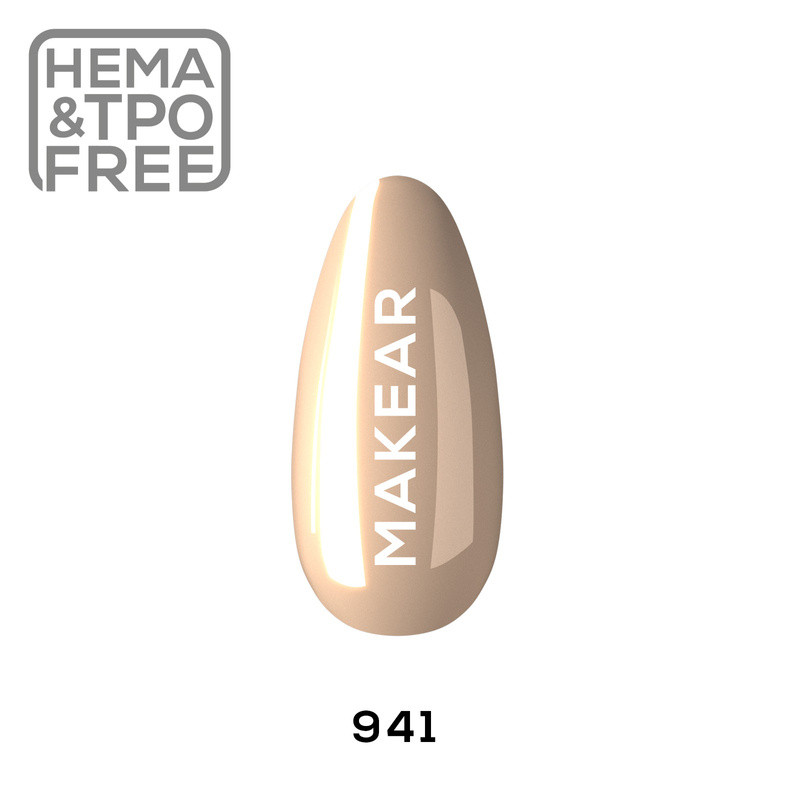 941 - UV Nagellack ohne Hema  8ml MAKEAR