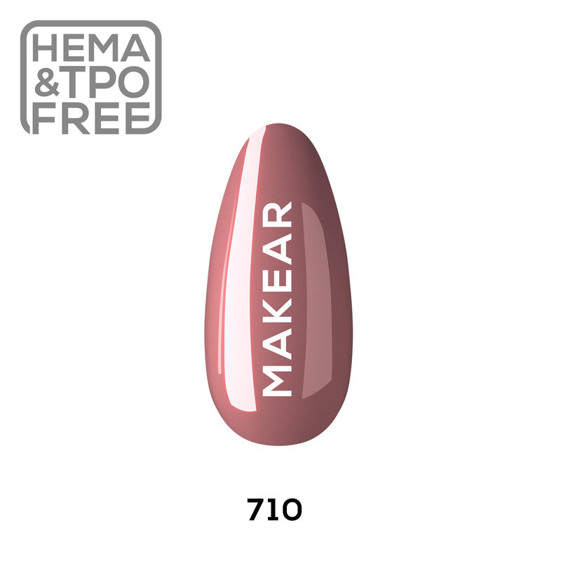 710 - UV Nagellack ohne Hema  8ml MAKEAR