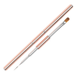 LINER + OVAL Double Sided Pinsel MAKEAR