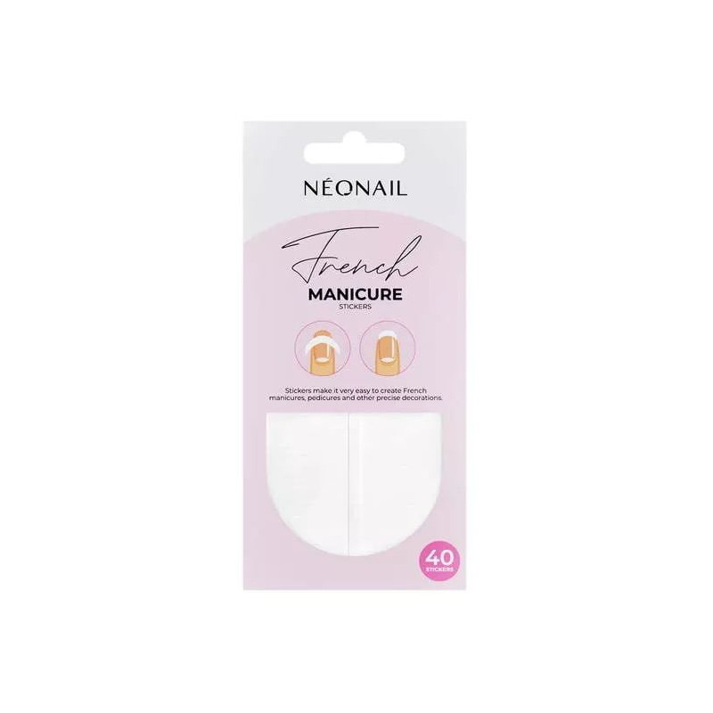 01 French Manicure Stickers (für French) 40st. Neonail