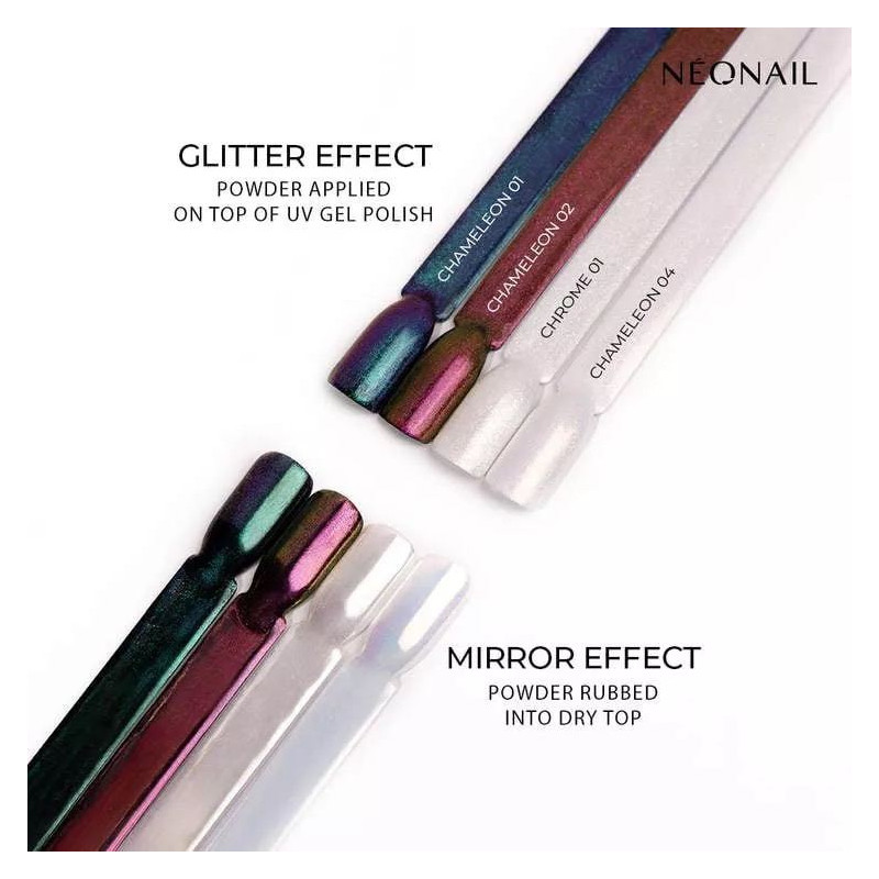 Chameleon 02 - Liquid Nail Powder (Flüssiges Pigment) 6,5 ml Neonail-PIGMENTE-Double Beauty Shop